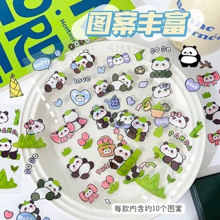 Nhãn dán hoạt hình dễ thương Nhãn dán PET Nhãn dán chống nước cho trang trí nhật ký