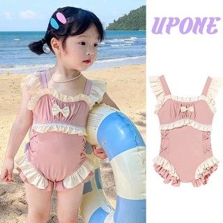 Đồ bơi cho bé gái, đồ bơi liền thân kiểu công chúa cho bé gái dễ thương UPONE