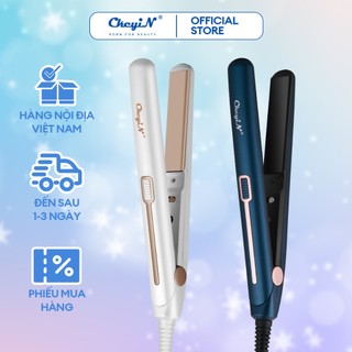 Máy duỗi và uốn tóc CKEYIN HS353 thiết kế 2 trong 1 tạo kiểu cho nữ
