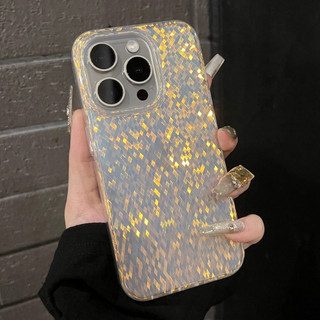 【IMD hard case/Gold】Ốp lưng compatible for iPhone 15 14 13 12 pro max case