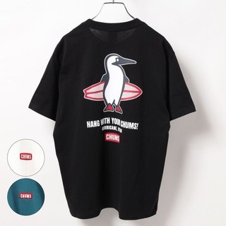 Chums Mới Phiên Bản Giới Hạn Lướt Ván Trượt Lưng Lớn Cổ Tròn Tay Ngắn Cho Nam Nữ
