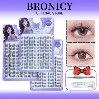 Hộp Lông Mi Giả Bronicy 10 Hàng Có Gai Lúa Mì Dày Tự Nhiên Sunflower 10-13mm