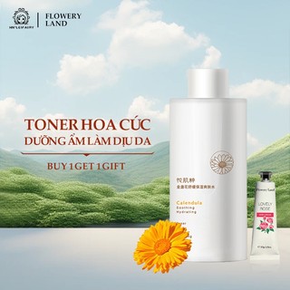 （Oil Control）FLOWERY LAND Nước cân bằng/Toner hoa cúc dưỡng ẩm làm dịu da Flowery Land 500ml