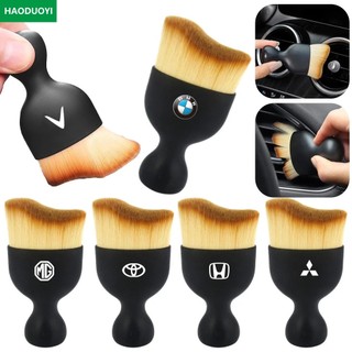 1 chiếc ô tô điều hòa không khí bàn chải vệ sinh cửa thoát khí ô tô crevice bụi loại bỏ bàn chải cho nội thất ô tô bàn chải vệ sinh phụ kiện
