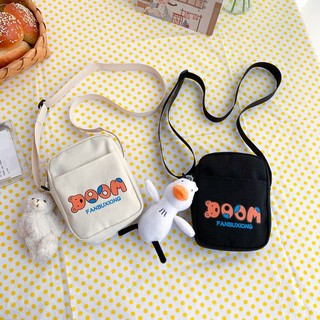 Túi nhỏ satchel mini nhẹ túi nhỏ giá trị cao vải đa năng di động túi đựng điện thoại di động túi đeo chéo nữ
