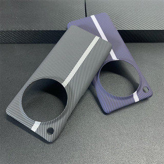 Ốp họa tiết đường ray bằng sợi Carbon cho OPPO Find X7 Ultra X6 Pro OnePlus 1 + 11 12 ACE 3 2Pro Vỏ PC siêu mỏng Vỏ cứng chống vân tay