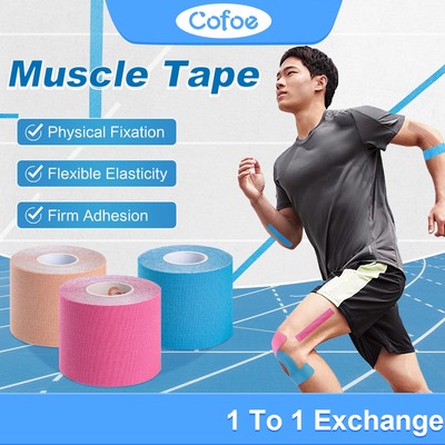 Cofoe Kinesiology Băng Băng Cơ Quấn Tự Dính Thể Thao Phục Hồi Co Giãn Thể Thao Sơ Cứu Chấn Thương Cho Bàn Chân Tay Cổ Tay Mắt Cá Chân Bong gân