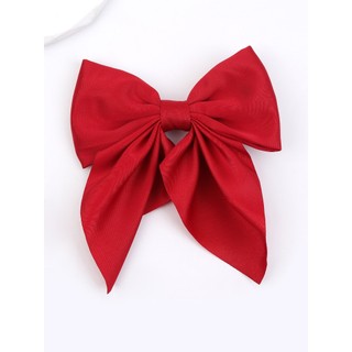 Lớn Nhung Đỏ Tóc Nơ Kẹp Tóc Mũ Phụ Kiện Tóc Cho Nữ Và Bé Gái 14 * 12cm 13g 1pc