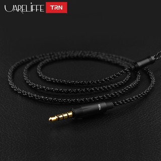 Uareliffe TRN A1-S Tai nghe chính hãng Cáp có thể thay thế Âm thanh HIFI 2Pin S Đầu nối âm thanh Bộ đầu Nâng cấp Dây thay thế QDC cho cáp chuyên dụng TRN KZ