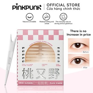 PinkPunk Kích mí dán mí tàng hình tự nhiên lâu trôi không thấm nước chống mồ hôi