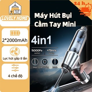 Máy Hút Bụi Cầm Tay Mini - Máy Hút Bụi Không Dây Đa Năng Lực Hút Siêu Mạnh,Máy hút bụi 15000MPA