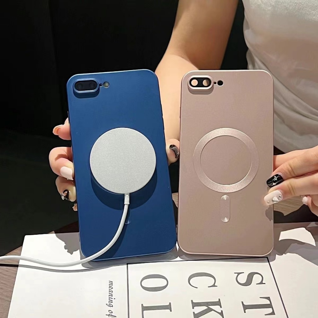 Ốp điện thoại sạc không dây cho iPhone 7 8 Plus X XS Max XR 11 12 Pro Max 13