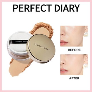 🔥Đảm bảo giá thấp nhất🔥 Phấn phủ kiềm dầu PERFECT DIARY chống thấm nước kiểm soát dầu lên đến 12h với 3 màu tùy chọn 7g