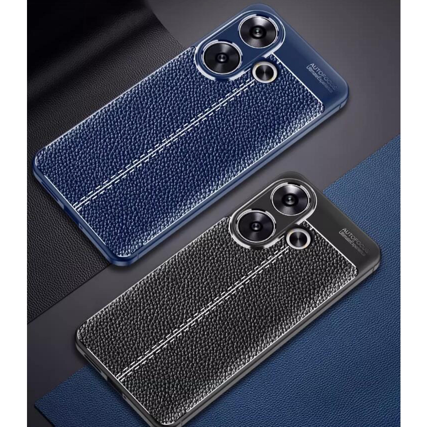 Xiaomi POCO F6 Pro XiaomiPOCOF6 POCOF6Pro F6Pro F 6 Da PU sang trọng trơn mờ chống vân tay Vỏ lưng c