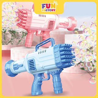 Mới Bán Chạy Người Ảnh Hưởng Hoàn Toàn Tự Động Trẻ Em Thổi Bong Bóng Cầm Tay Gatling Súng Bong Bóng Bong Bóng Máy Gian Hàng