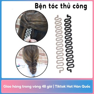 Dụng cụ giá đỡ hỗ trợ tạo kiểu tóc thắt bím độc đáo