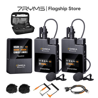 Hệ thống micro không dây hai kênh boomx-d 2.4g 100m cho máy ảnh dslr
