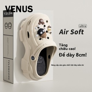 YANFENG  dép cross đế cao 6cm Dép sandal nữ dép đi biển Phối màu tinh tế Nhẹ Hợp thời Bảnh bao FBT24416US 19Z240507