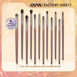  OVW Bộ cọ trang điểm pha trộn lông dê B12YYset 