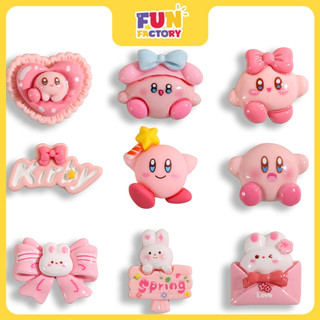 Anime Q Phiên Bản Ngôi Sao Kirby Hình Búp Bê Tủ Bảo Quản Đồ Chơi Phong Cảnh Mô Hình Để Bàn Trang Trí Bánh Trang Trí