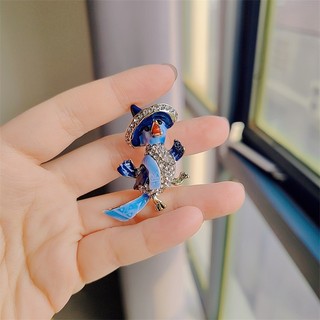 Nước Kim Cương Mũ Cao Bồi Vẹt Thổ Cẩm Tính Khí Và Cá Tính Động Vật Mặt Dây Chuyền Hoa Lớn Châu Âu Và Mỹ Chim Thổ Cẩm