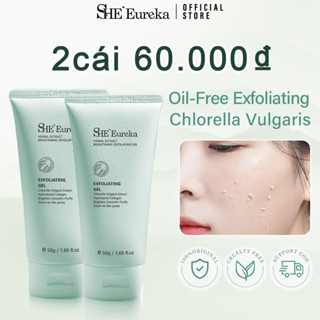 SHEEureka Gel tẩy tế bào chết da mặt  thảo dược dưỡng ẩm cải thiện làn da 50g