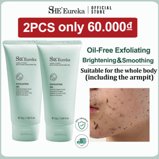 She eureka gel Tẩy Tế Bào Chết Toàn Thân Làm Sáng Da 50g