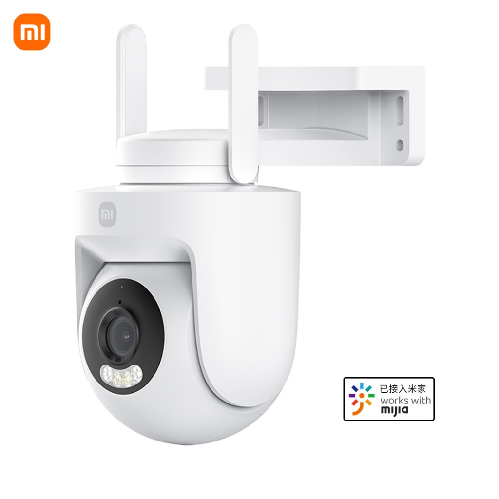 Camera ngoài trời Xiaomi CW500, HD chống nước ngoài trời, 360° Tầm nhìn ban đêm toàn cảnh không có đ