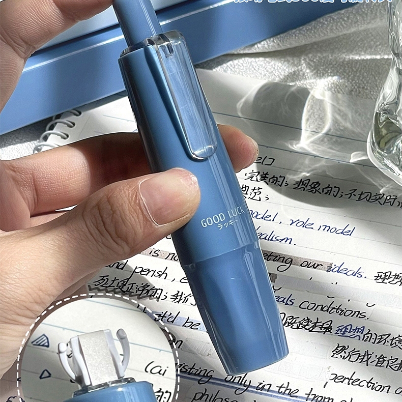 Bút Xóa Kéo Họa Tiết Đại Dương Xanh Dễ Thương Cho Bé Gái