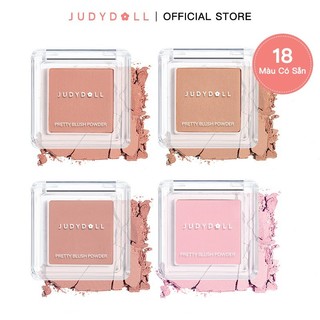 Judydoll Pretty Blush Powder Soft Shimmering Matte Powder Trang điểm mặt