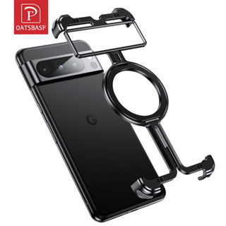 Ốp điện thoại OATSBASF khung kim loại chống sốc thích hợp cho Google Pixel 9/9Pro/9Pro XL/9Pro Fold/8Pro / 8 / Vivo X100 / X100 Pro / Honor Magic 6 / 6 Pro / OPPO Find X7 / X7 Ultra