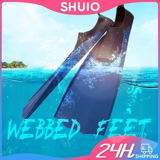 Shuio Người Lớn Linh Hoạt Thoải Mái Dài Lặn Vây Flippers Snorkeling Vây Silicon Bơi Vây