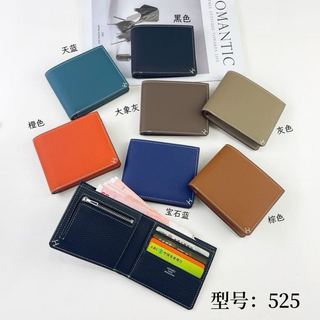 Ví ngắn da bê mới chất lượng cao 525 Túi đựng thẻ nam thời trang