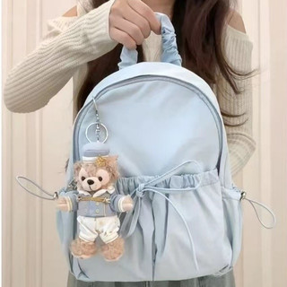 Ba lô nữ DAIMENGQI với ba lô phong cách ba lô nơ nylon thiết kế thích hợp Hàn Quốc