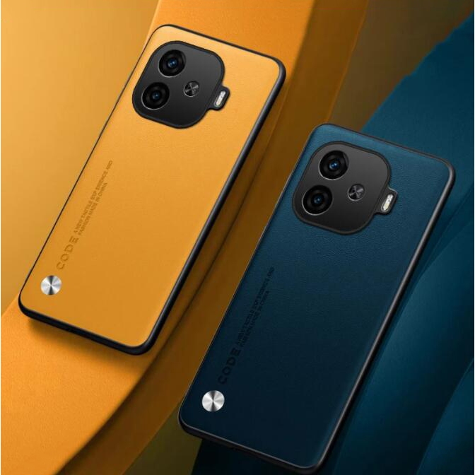 Ốp Da Trơn Sang Trọng Cho iQOO Z9 5G Z9X 5G iQOOZ9 iQOOZ9X Z 9 Z 9X Z9 X Ốp Điện Thoại Chống Vân Tay