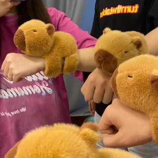 Vòng tròn Capibala, búp bê capybara vòng tay búp bê đồ chơi sang trọng