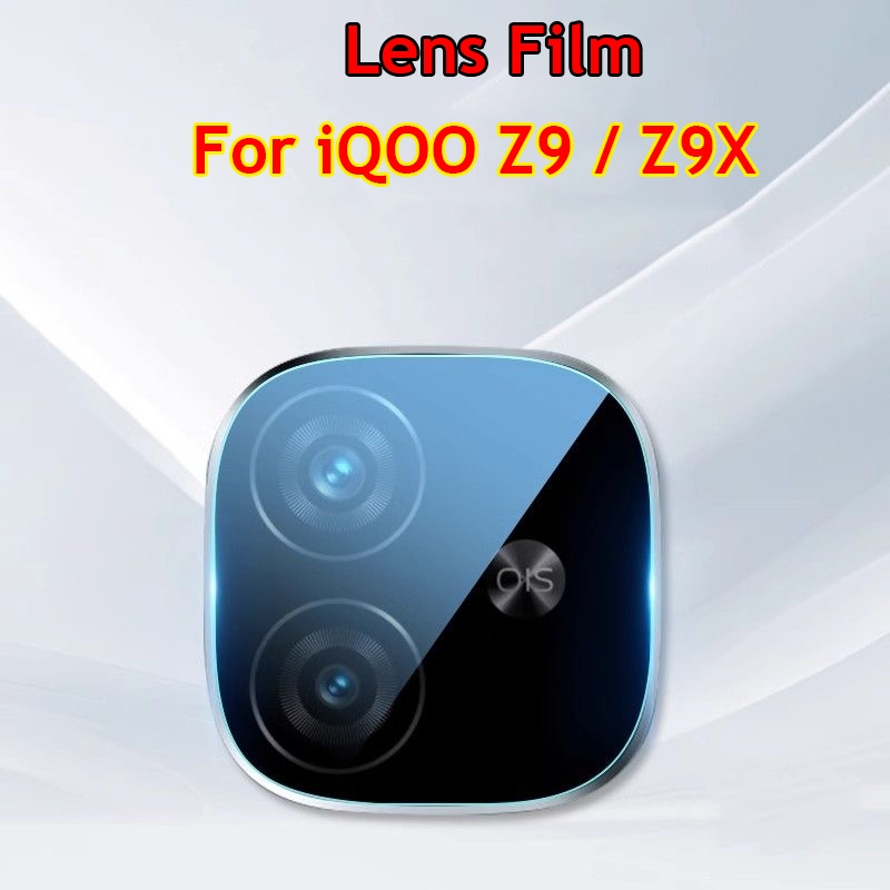 3 Chiếc Full Cover 3D Mặt Sau Đường Cong Ống Kính Bảo Vệ Màn Hình Kính Cường Lực Bảo Vệ Camera Phim Cho iQOO Z9 5G Z9X 5G iQOOZ9 iQOOZ9X Z 9 Z 9X Z9 X