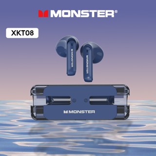 Tai Nghe Bluetooth Monster XKT08 Độ trễ thấp Cảm ứng Thông Minh Thể Thao Chống Nước Có Micro 5.3