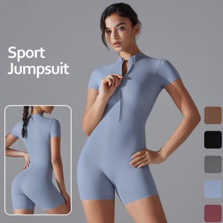 Nessaj Nữ Thể Thao Jumpsuit Tập Gym Tập Luyện Phù Hợp Với Áo Liền Quần Nhanh Khô Chạy Bộ Quần Áo Tập Yoga