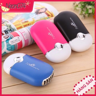 Quạt thổi mi - quạt sấy mi điện không cánh sạc usb di động cầm tay mini - neon074