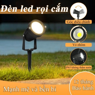 Đèn led rọi cắm cỏ CHUANGYANG đèn rọi gốc cây 5W COB Chip IP65 Không thấm nước Chống gỉ Nhôm Thép không gỉ Phù hợp Vườn Đồng cỏ
