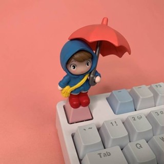 Keycap Cá Tính Sáng Tạo Single Girl Hoạt Hình Bàn Phím Cơ Keycap