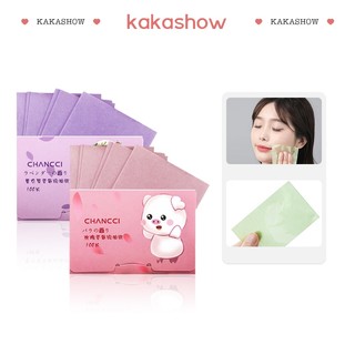 Kakashow Giấy thấm dầu mặt  100 miếng