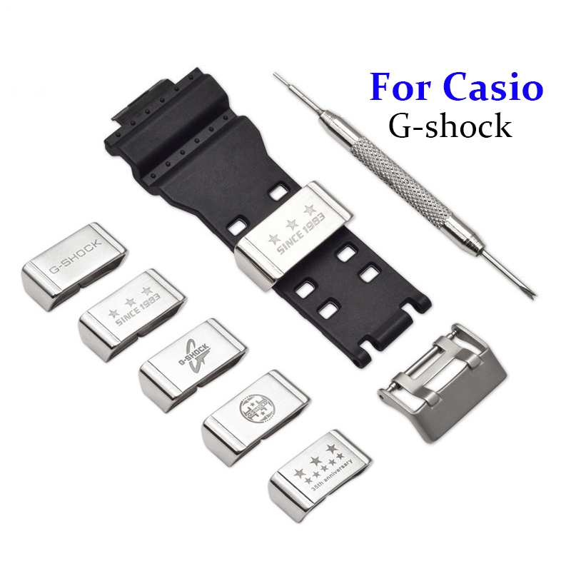 Khóa Vòng Kim Loại 18mm 20mm 22mm Cho Đồng Hồ Casio G-Shock GA110 / 400 / 700 GW9300 GG1000 DW5600 G
