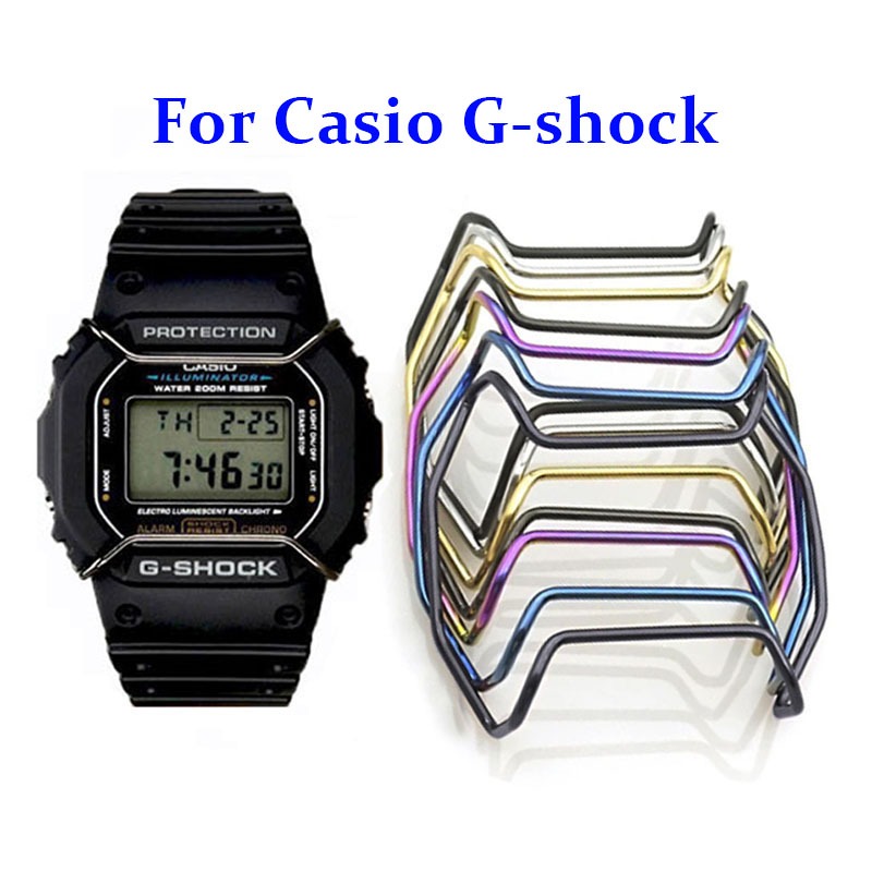 Ốp Bảo Vệ Bằng Kim Loại Dành Cho Đồng Hồ Casio G-SHOCK DW5600 / 5610 / 6900 GA-110 / 100 GD-120 GA21