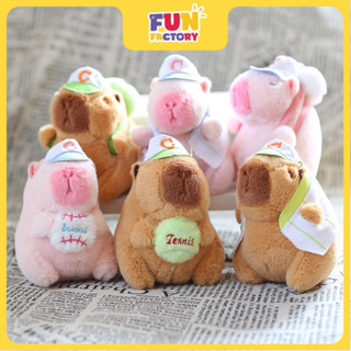 Capybara✨ Mặt Dây Chuyền Capybara Sang Trọng Túi Đồ Chơi Đồ Trang Trí Móc Khóa Búp Bê Ragdoll Quà Tặng Búp Bê