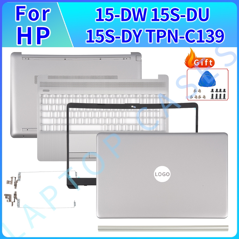 Ốp Laptop Mới Cho HP 250 G8 255 G8 15-DW 15S-DU 15S-DY 15S-DR TPN-C139 Ốp điện thoại LCD Viền Palmre