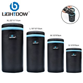 Túi đựng ống kính Lightdow Túi đựng ống kính Chống bụi chống nước và chống sốc cho ống kính máy ảnh DSLR