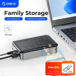 ORICO NAS Personal Cloud Storage Cloud Storage for 3.5''/2.5" SATA HDD Networkable Enclosure(CD3510)