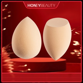  【VN Tàu Thủy Honey Beauty mút trang điểm mút tán kem nền Trứng trang điểm Bông phấn trang điểm 20g có thể được sử dụng cả khô và ướt 